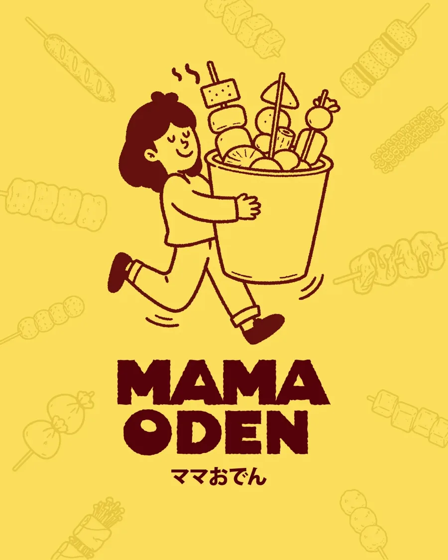 Mama Oden — Brand Illustration