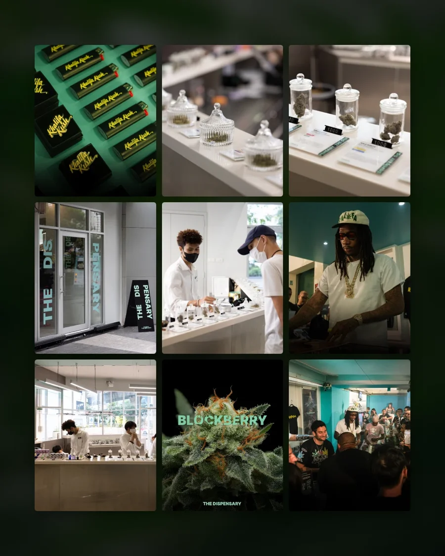 The Dispensary — Social Content